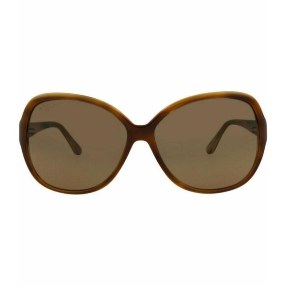 Maui Jim Womens Round/Oval Tortoise Tortoise Bronze Fashion Designer Eyewear - Picture 1 of 4